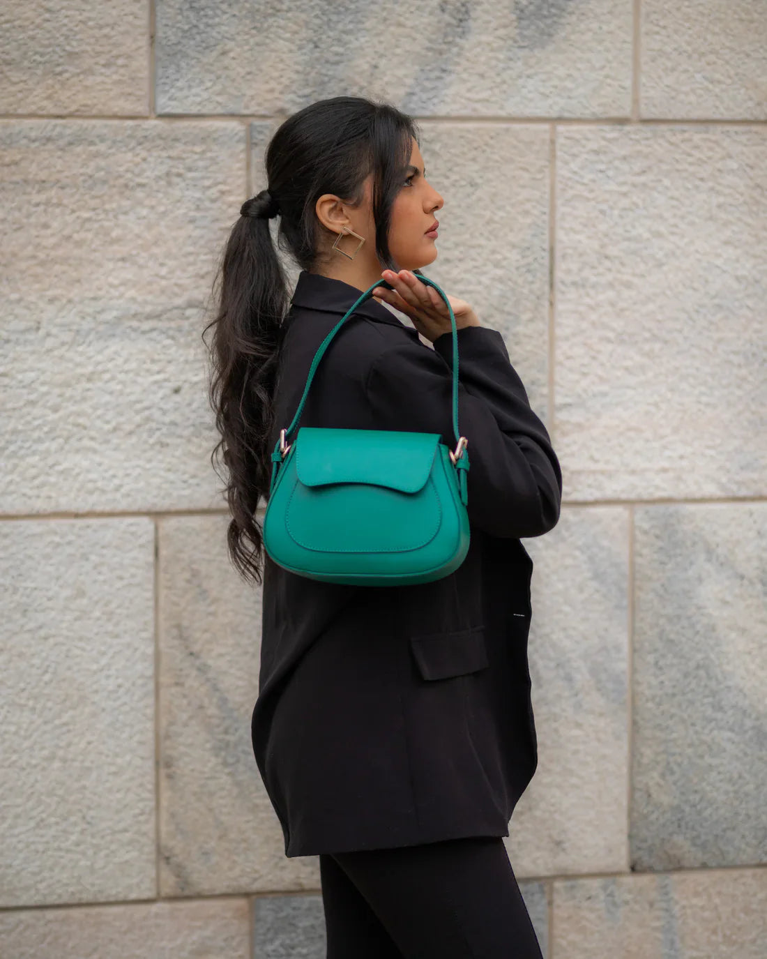 SAC BT À ÉPAULE EN CUIR ORIGINALE