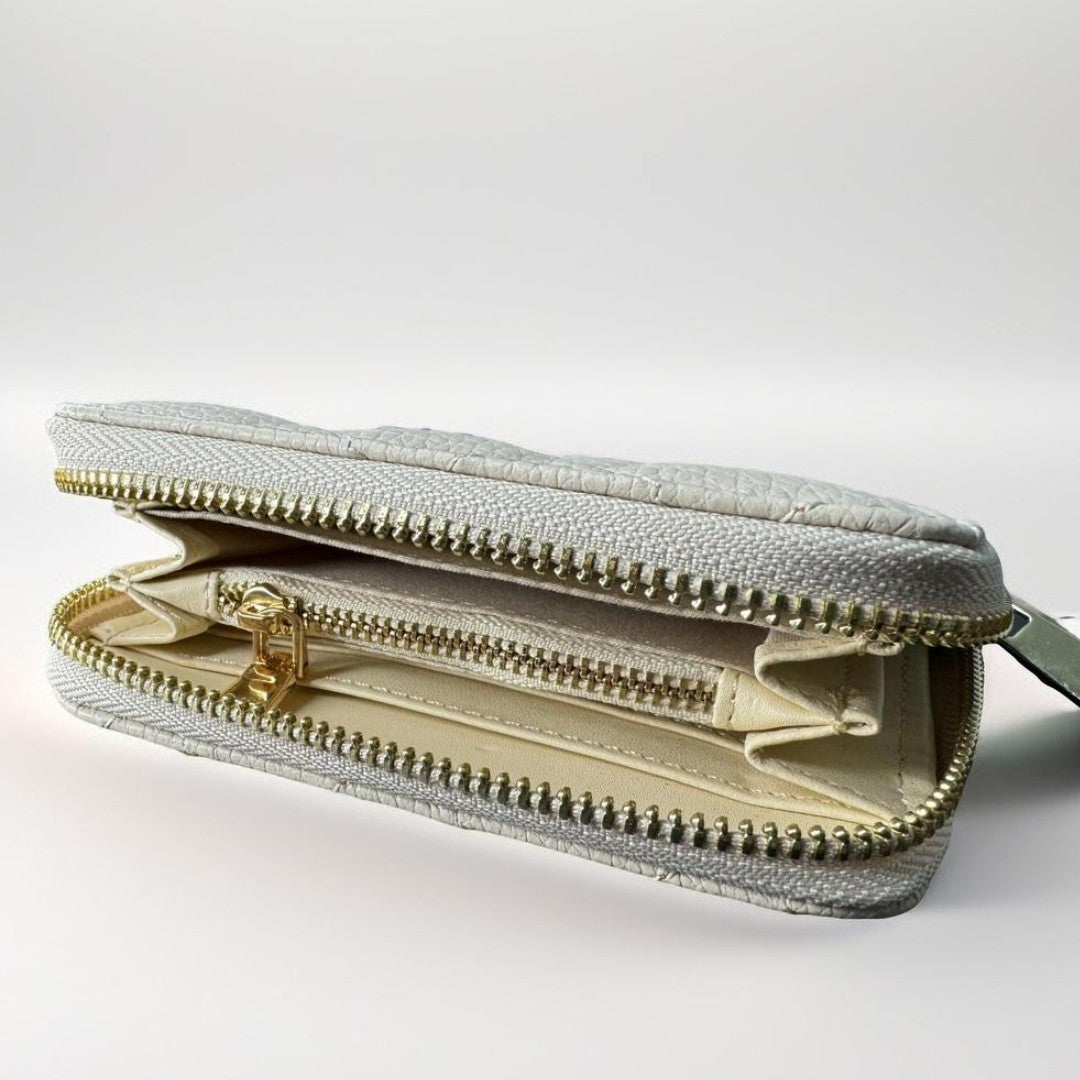 Portefeuille de Kaya en cuir véritable