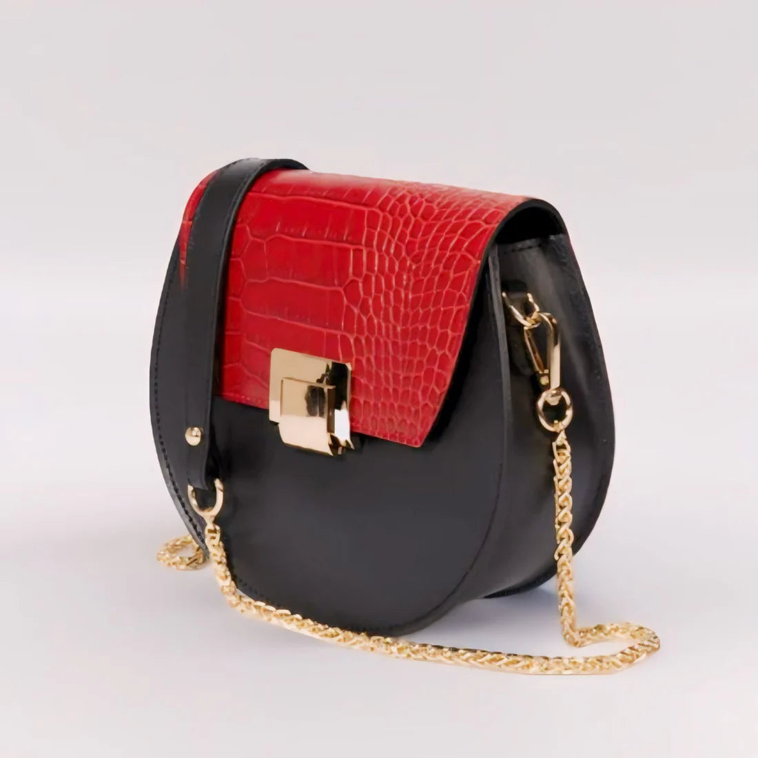 SAC À ÉPAULE EN CUIR ORIGINAL